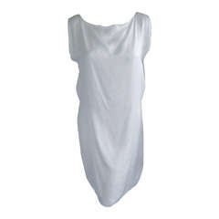 Zoran White Silk Tunic Dress
