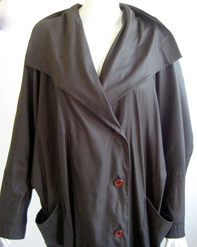 1980s Issey Miyake Great Coat For Sale 1