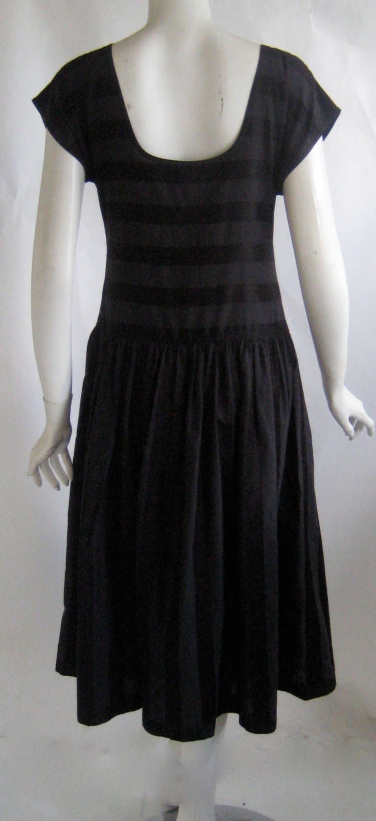 Women's 1980s Geoffrey Beene Little Black Dress For Sale