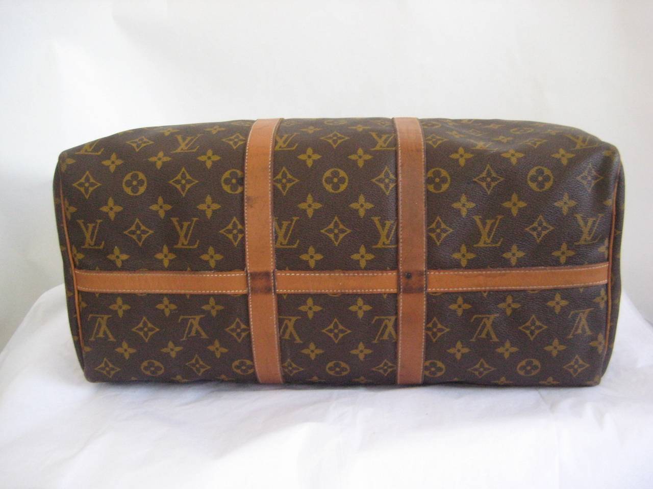 1970s Louis Vuitton French Company Keep All 45 Duffle Bag 1