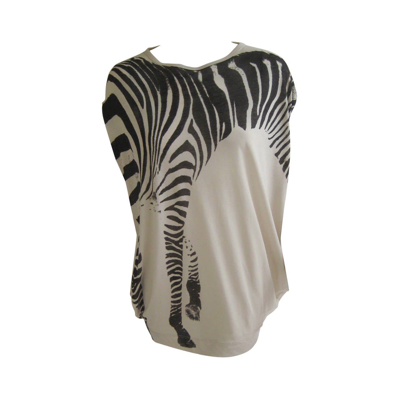 Stella McCartney Zebra t Shirt For Sale