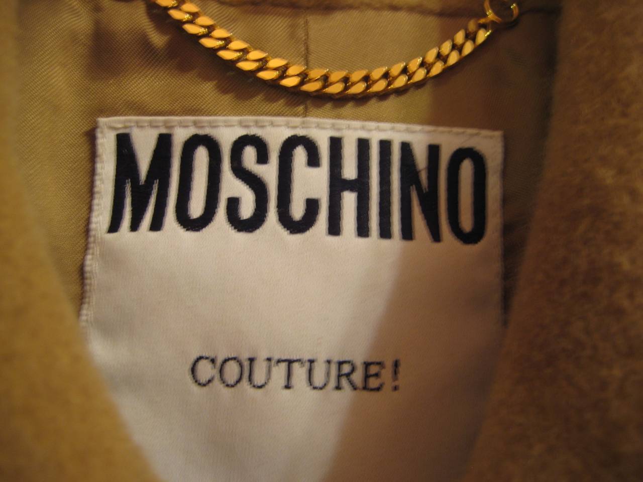 Moschino Couture Cashmere Coat 2