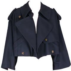Vintage Jean Paul Gaultier Cropped Trench