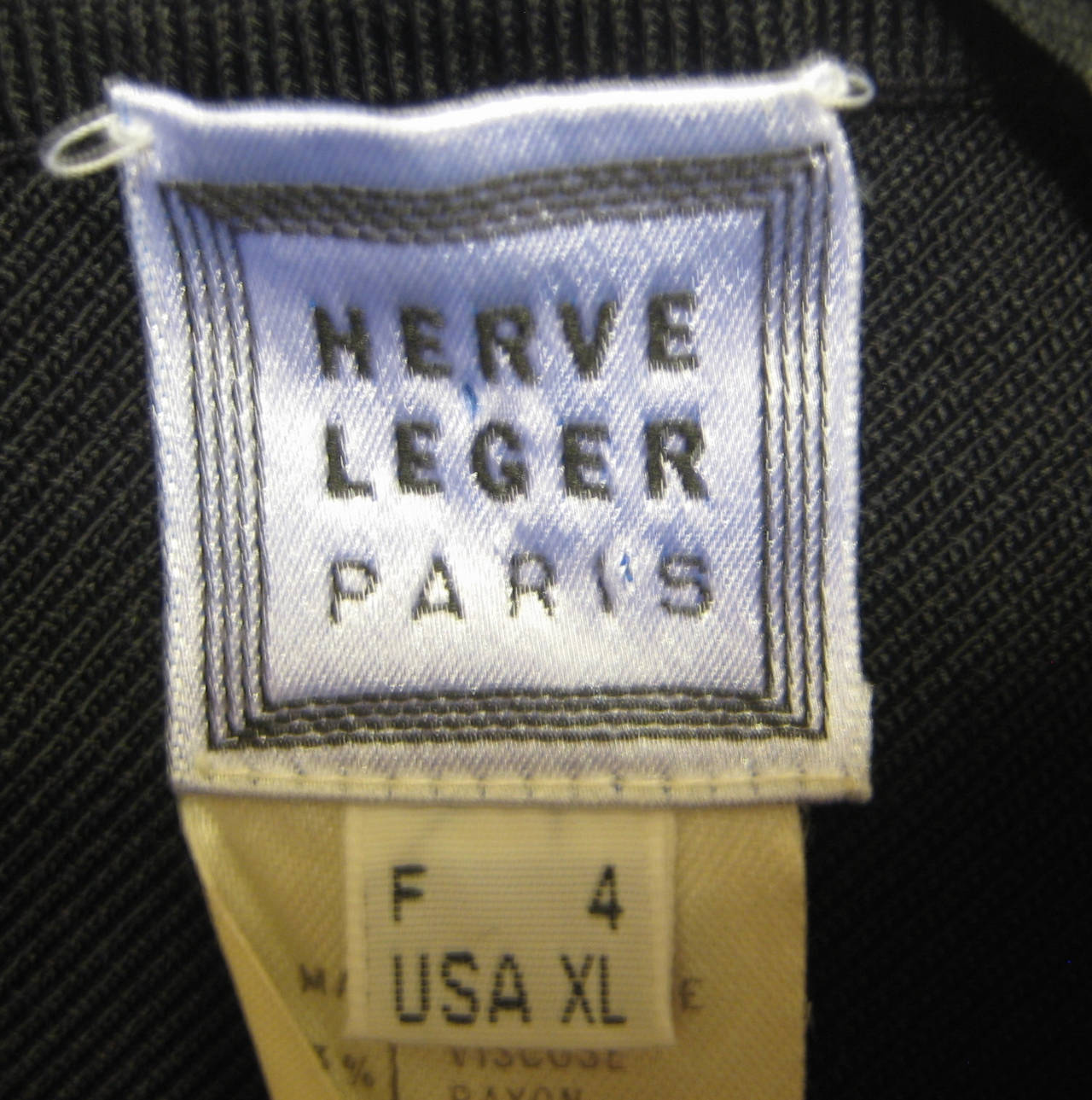 1990s Herve Leger Paris Bandage Crop Top For Sale 3