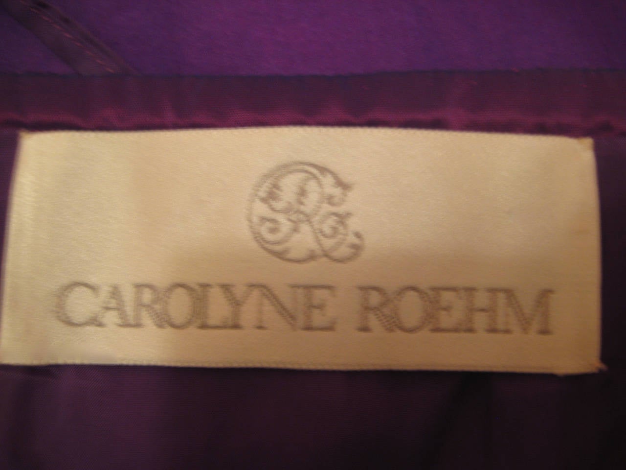 1980s Carolyne Roehm Silk Petal Cocktail Dress For Sale 3