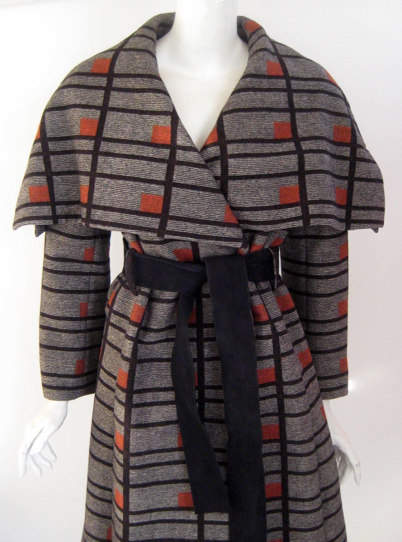 Women's 1960s Christian Dior New York Wrap Coat