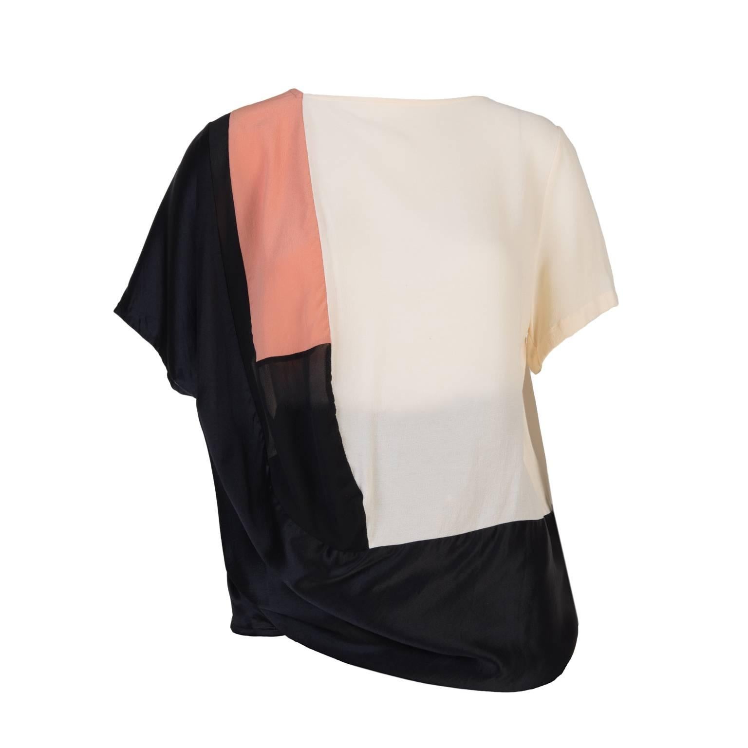 Dries Van Noten Multi-Panel Top For Sale