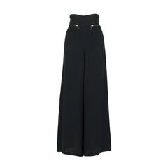 Jean Paul Gaultier High Waisted Tie Up Trousers 11