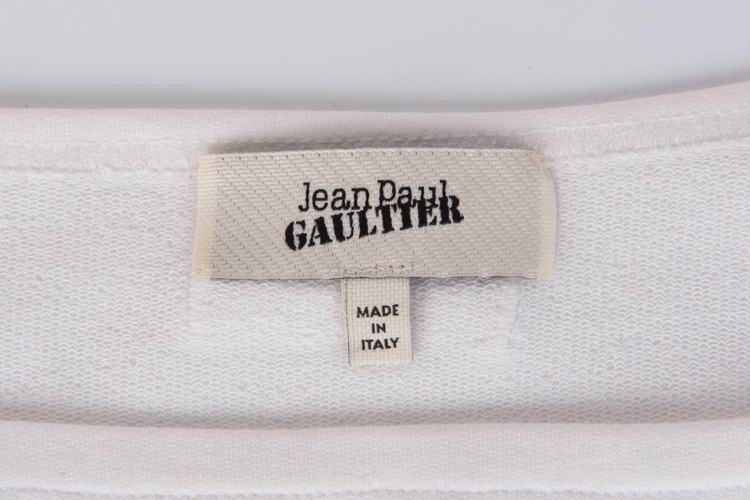 Jean Paul Gultier Stripe Tie-Up T-shirt For Sale 2