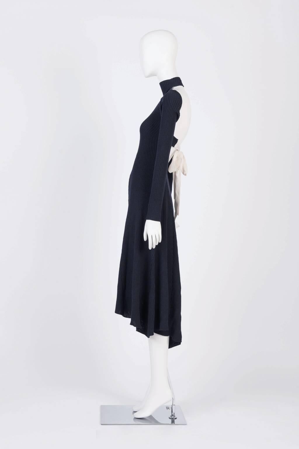 celine backless dress