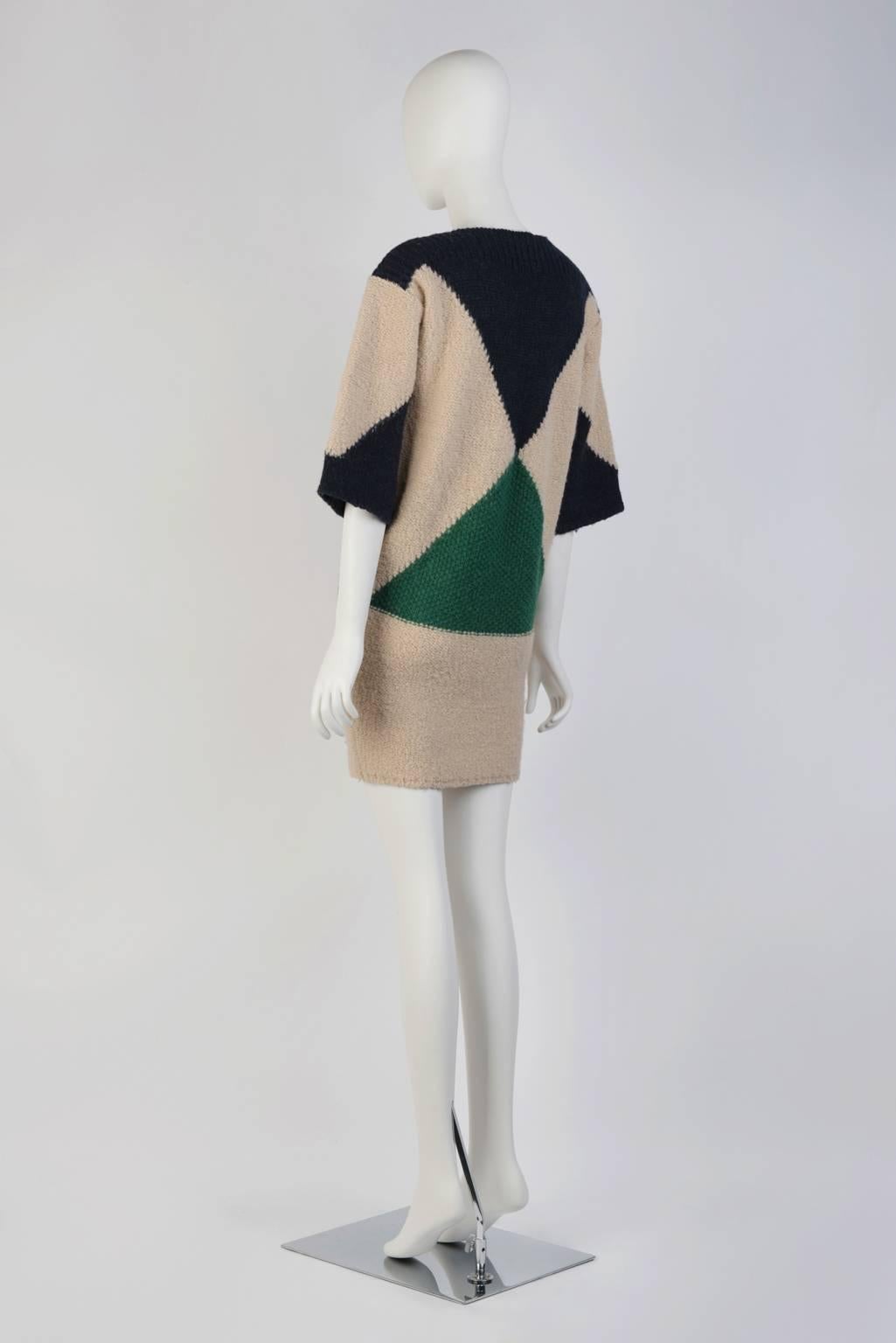 Stella McCartney Graphic Knit Dress In Good Condition For Sale In Xiamen, Fujian