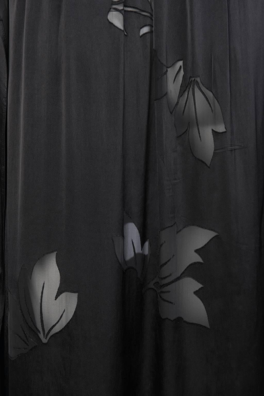 2016SS Yohji Yamamoto Silk Wrap Skirt For Sale 1