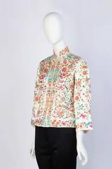 Floral Embroidery Oriental Jacket