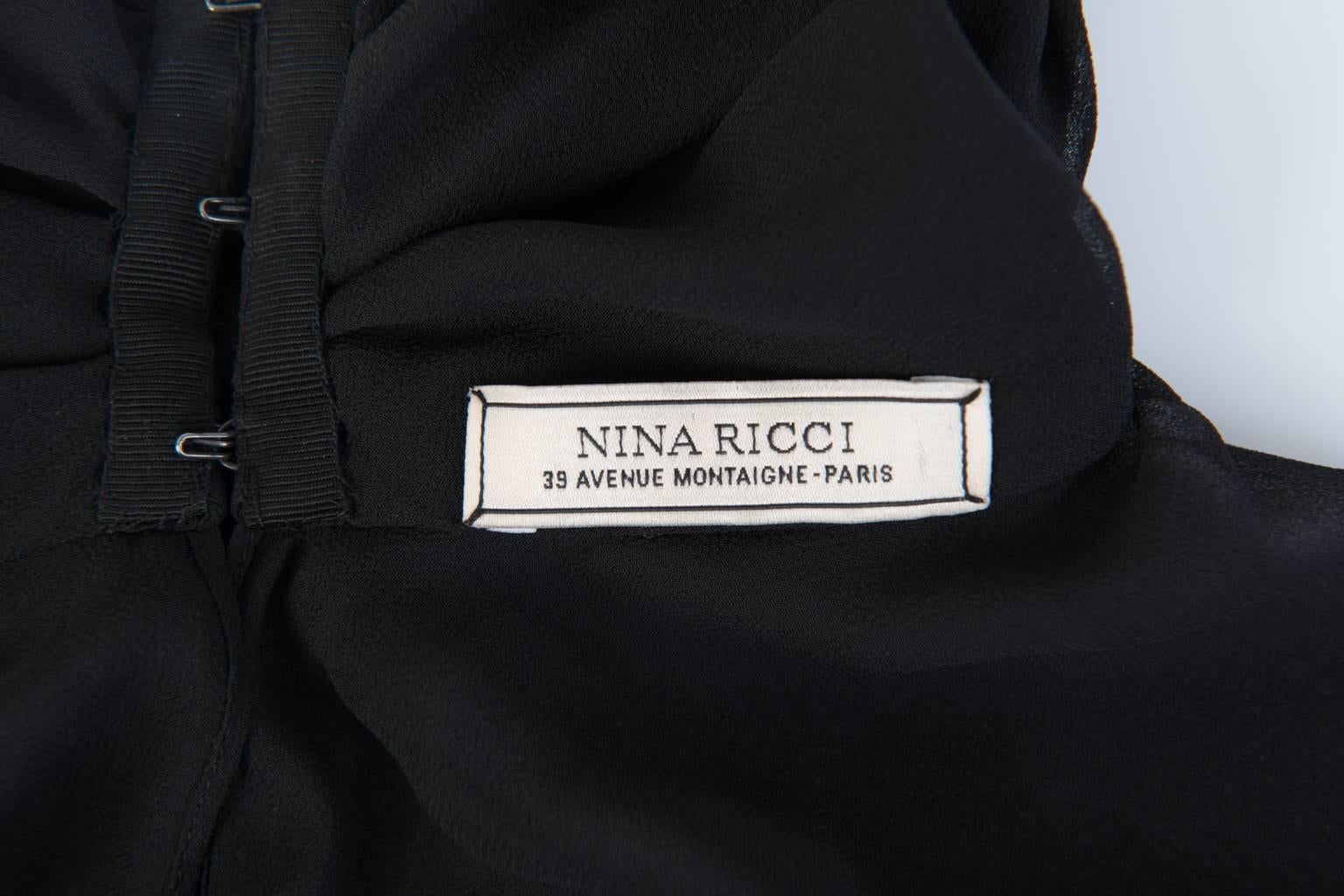 Nina Ricci Collared Cape For Sale 2