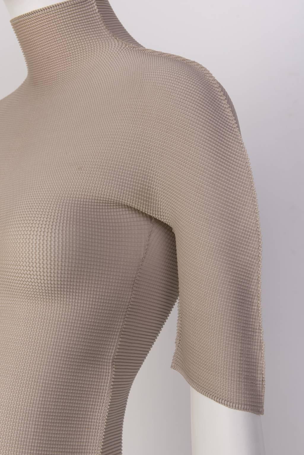 Women's ISSEY MIYAKE PLEATS PLEASE Turtleneck For Sale