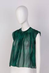 GIAMBATTISTA VALLI  Silk Chiffon Blouse