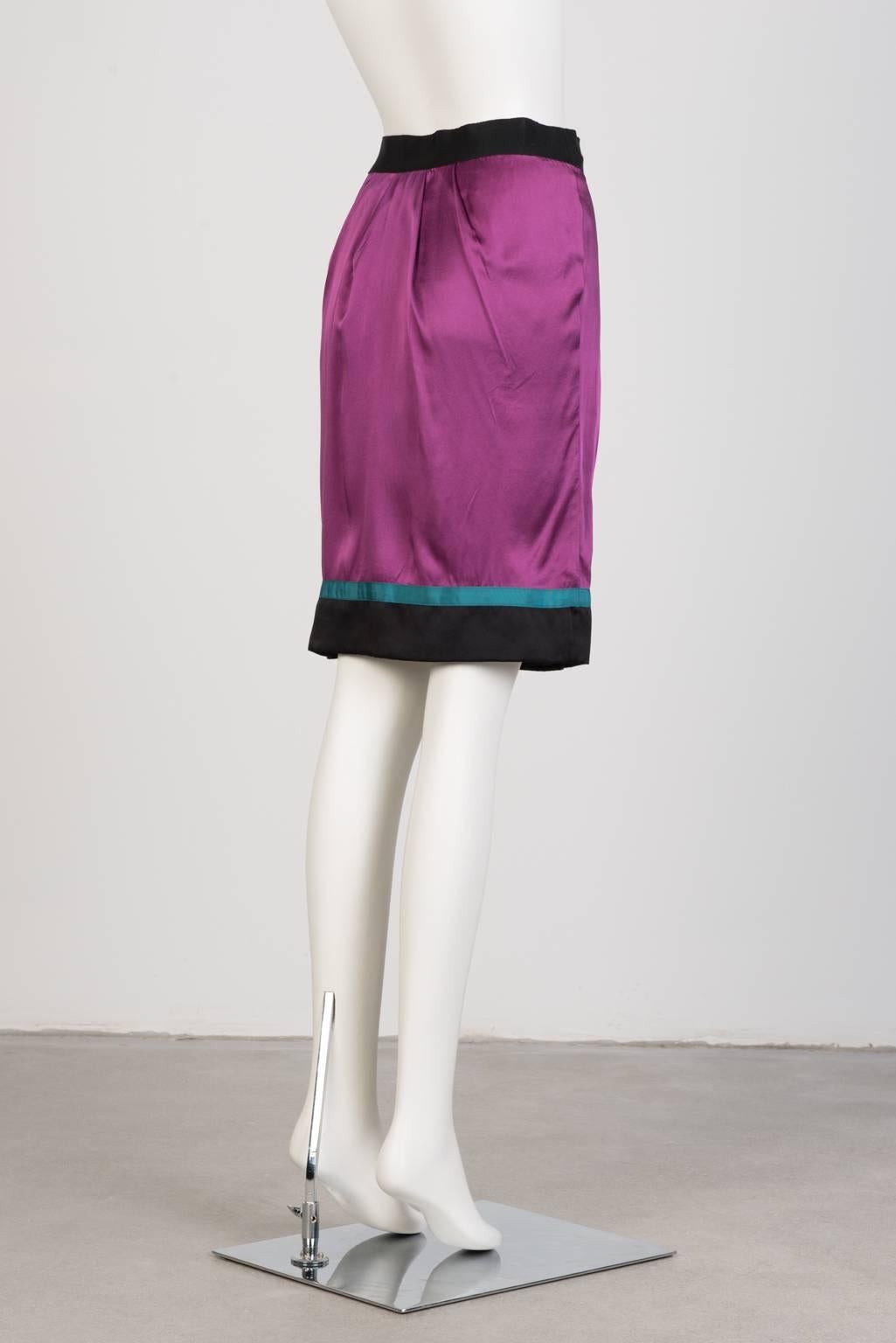 Women's Philosophy Silk Wrap Skirt For Sale
