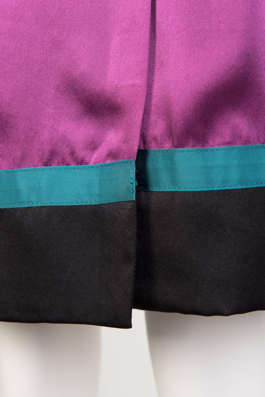 Philosophy Silk Wrap Skirt For Sale 3