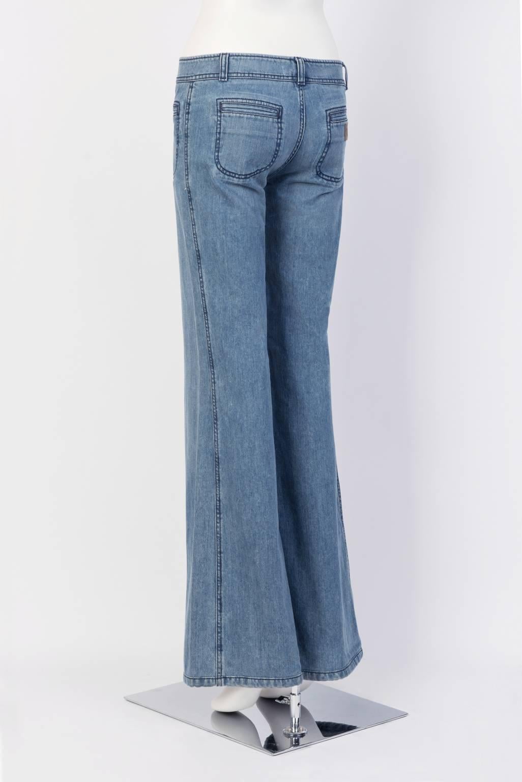 Blue Chloé Jeans  For Sale