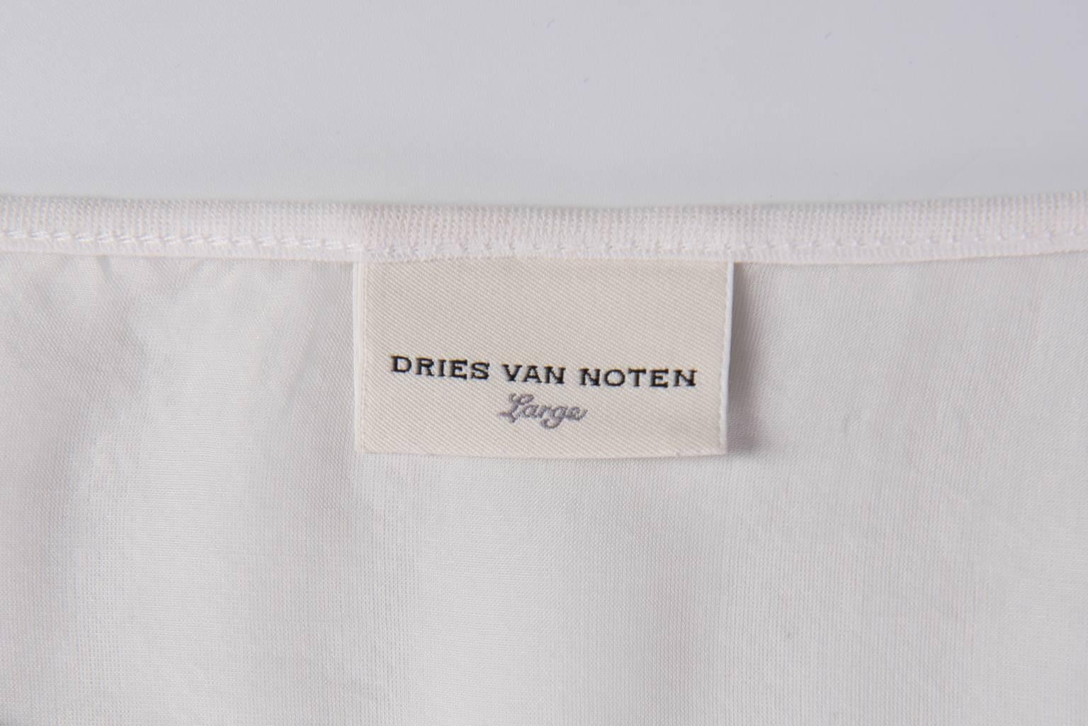 Dries Van Noten Long Sleeve T-Shirt For Sale 2