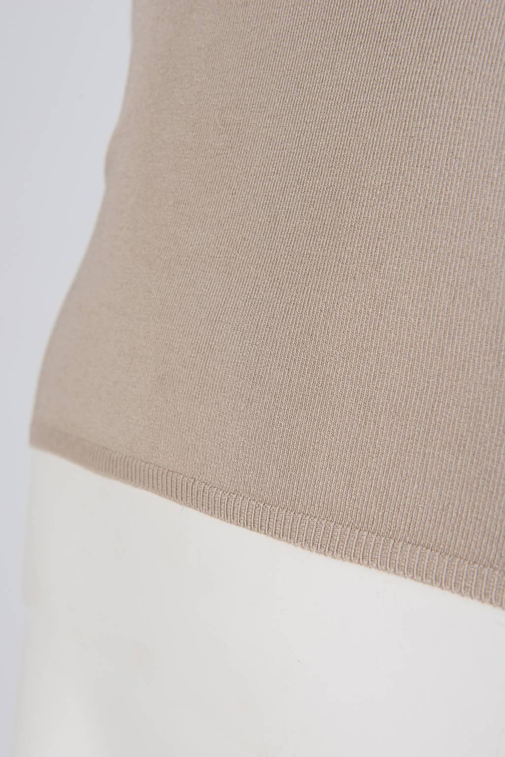 Prada Silk Knit Top For Sale 1