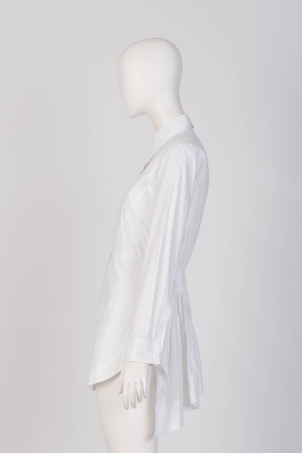  Alaïa Cotton Shirt  In New Condition In Xiamen, Fujian