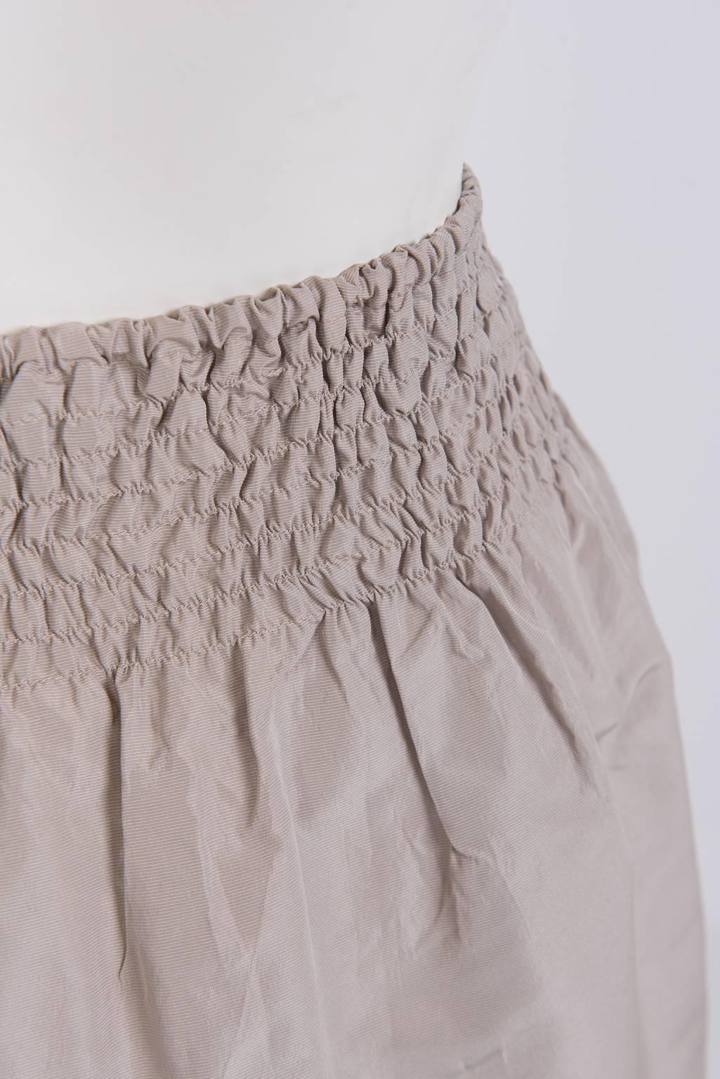 Women's Miu Miu Technical Fabric Short Skirt For Sale