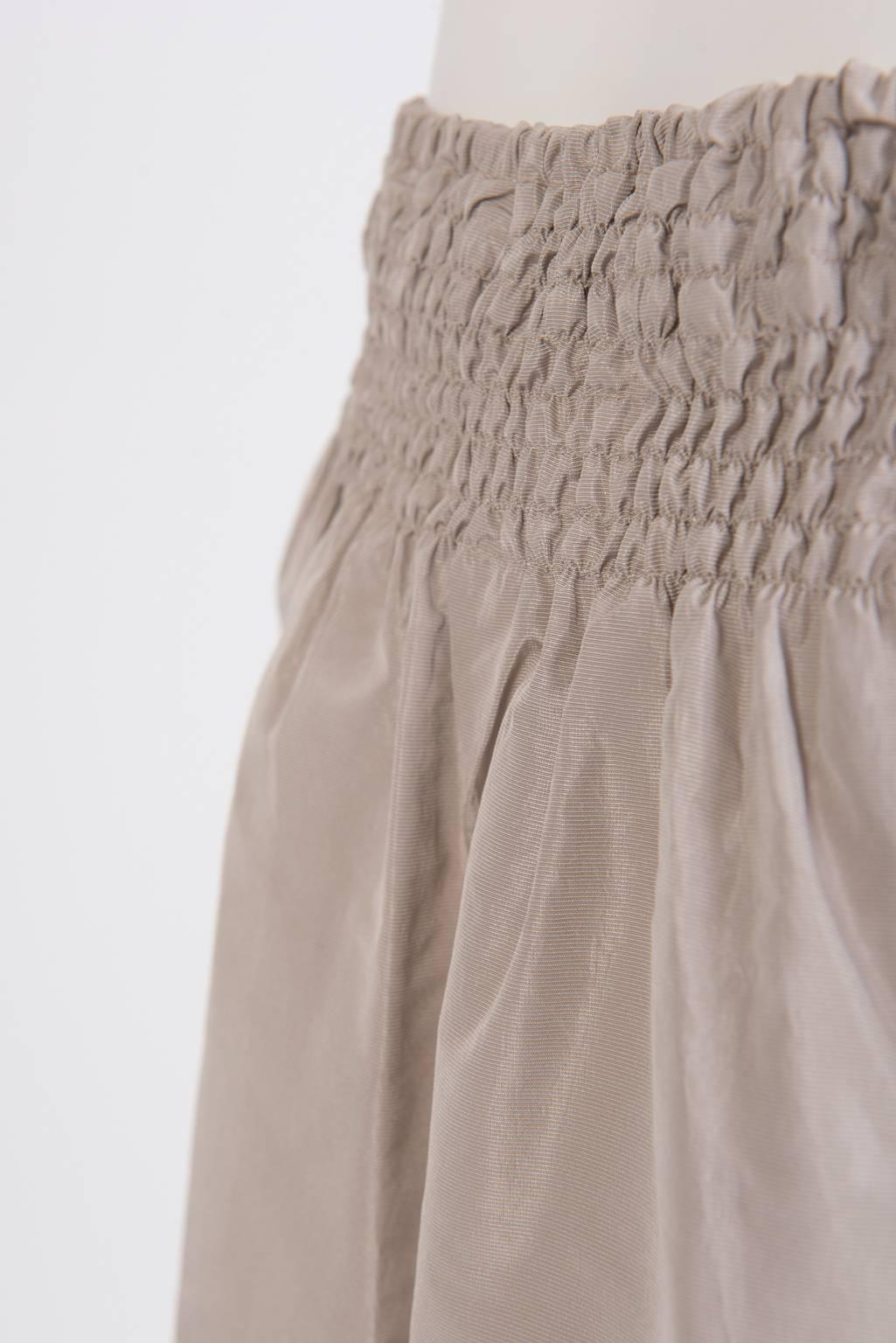 Miu Miu Technical Fabric Short Skirt For Sale 1