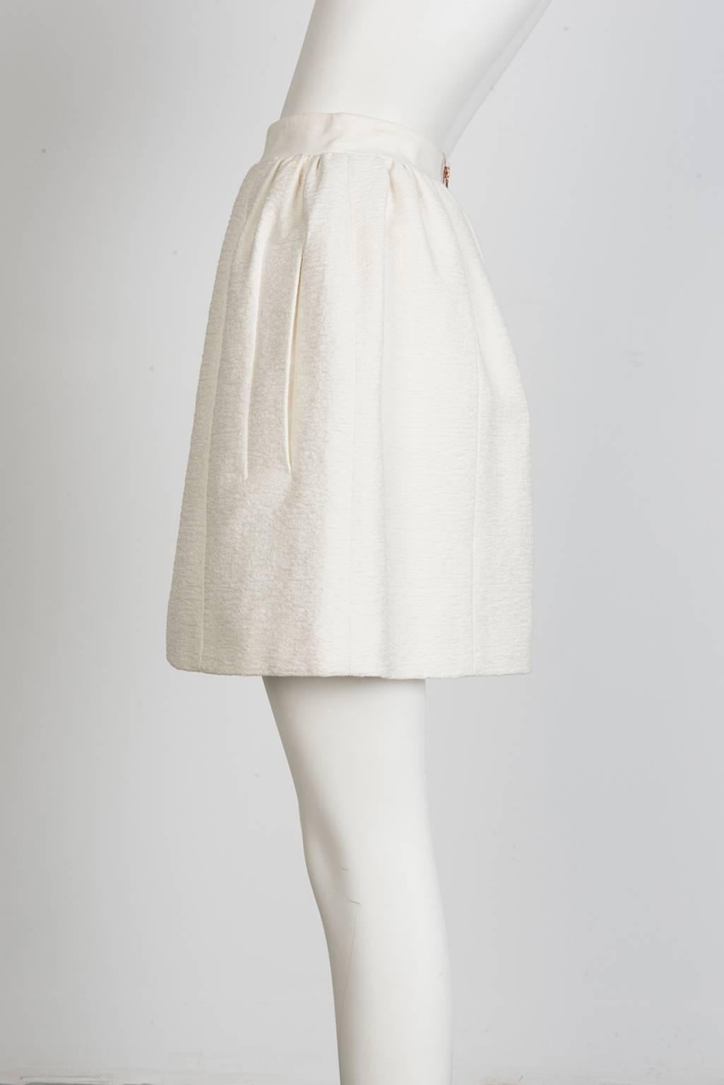 Beige Carven Puff Skirt  For Sale