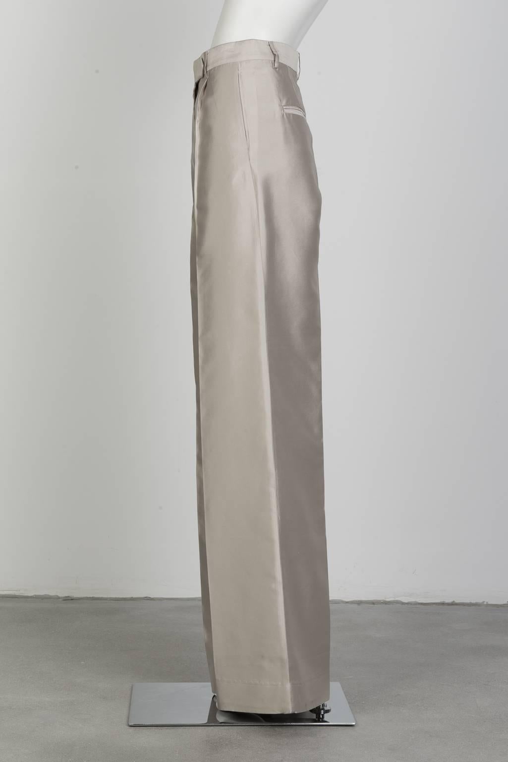 Gray Ms MIN Tailored Pant For Sale