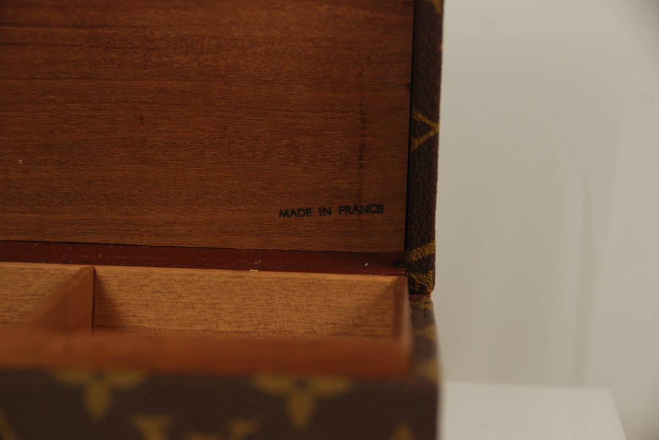 Mid Century Louis Vuitton Table Top Box 2
