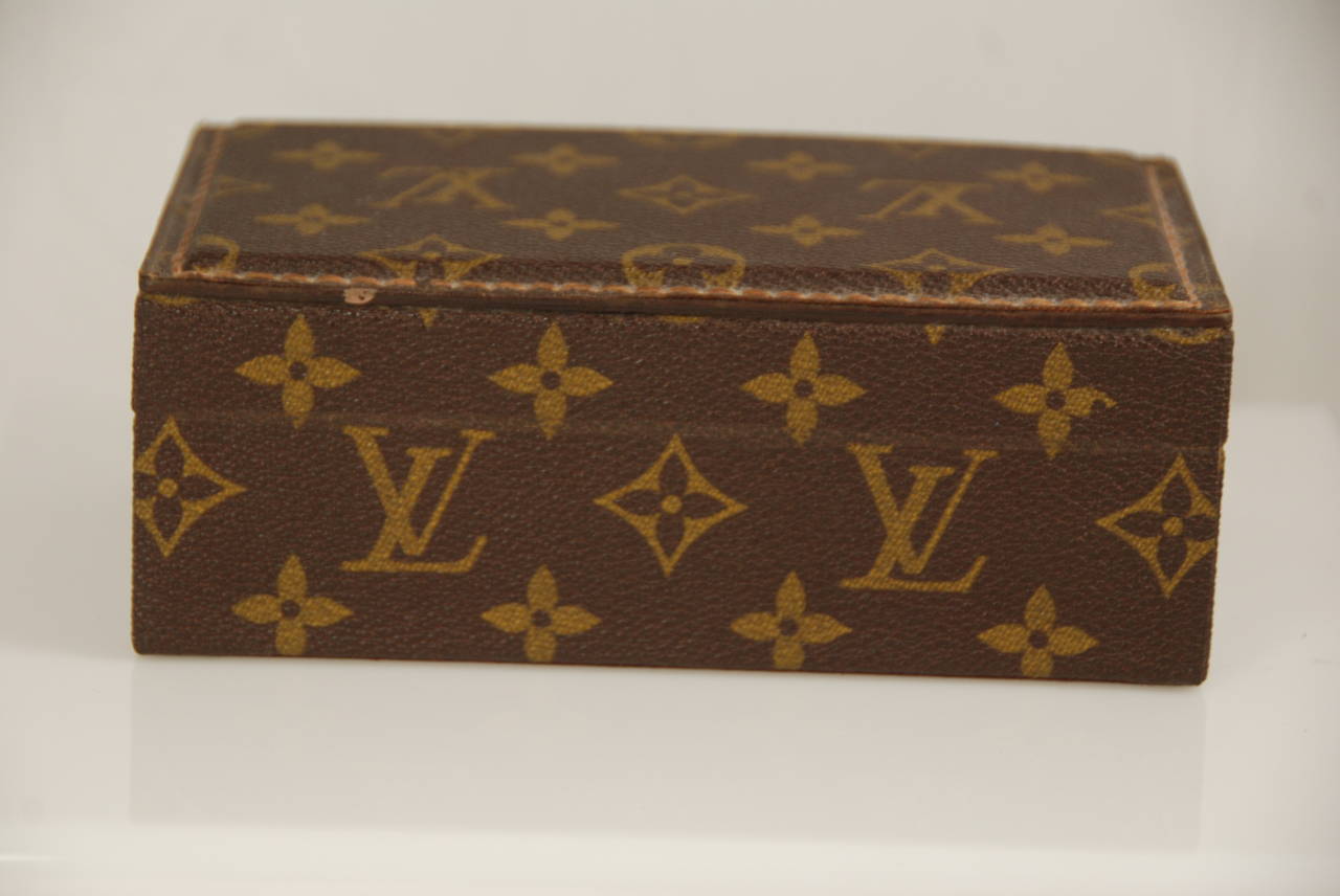 Mid Century Louis Vuitton Table Top Box 1