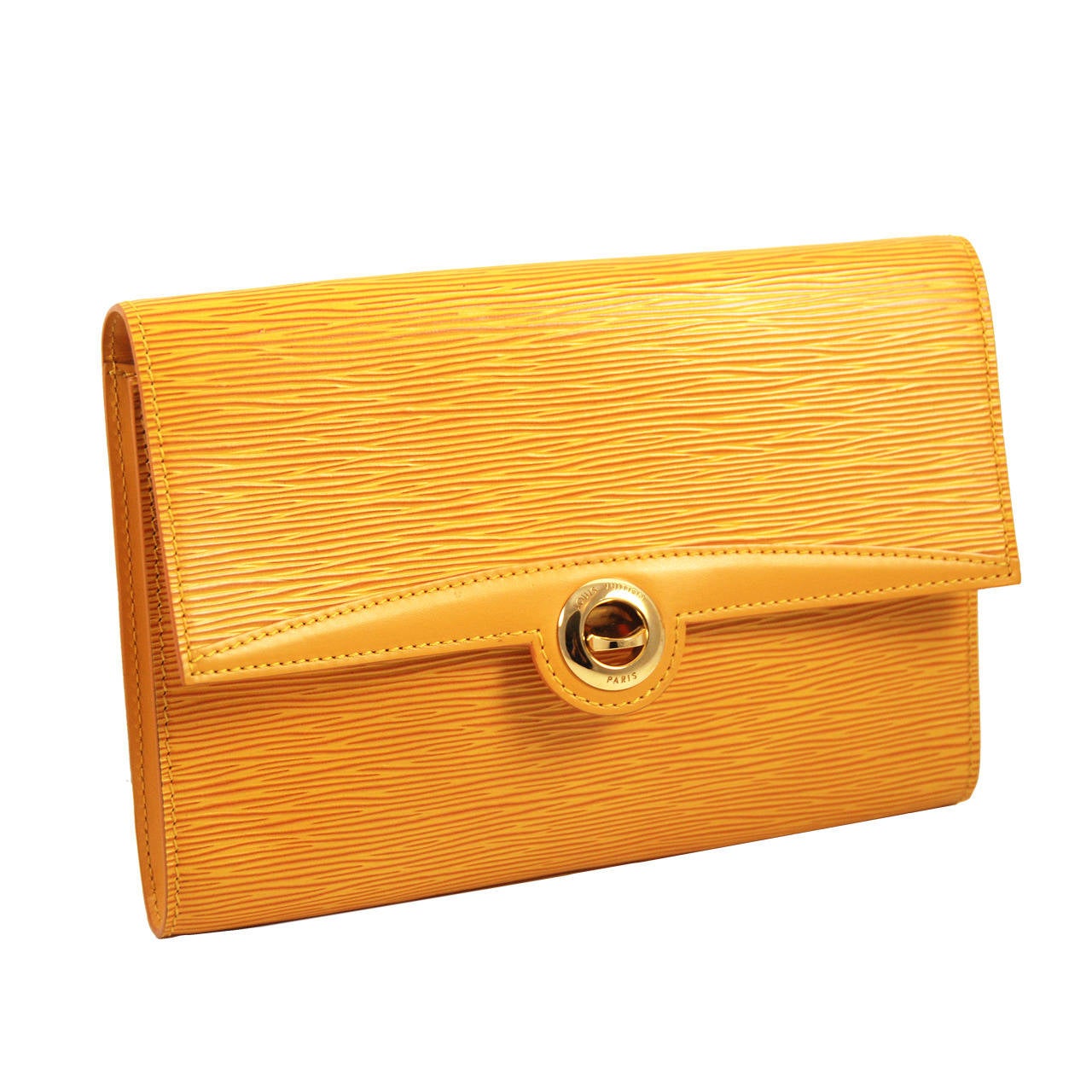 Louis Vuitton Mustard Arche Epi Leather Pochette