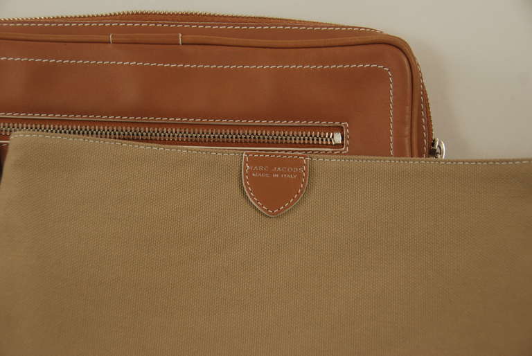 Women's or Men's Marc Jacobs Leather Tablet Case For Sale