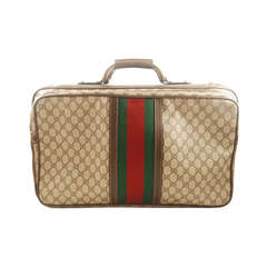 Vintage 1980s Gucci Carry-On Suitcase