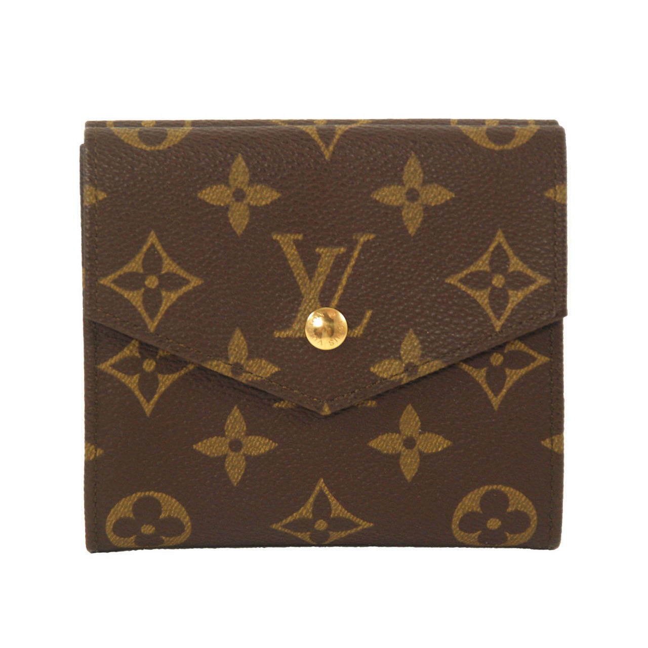 Vintage Louis Vuitton Monogram Canvas Wallet. at 1stdibs