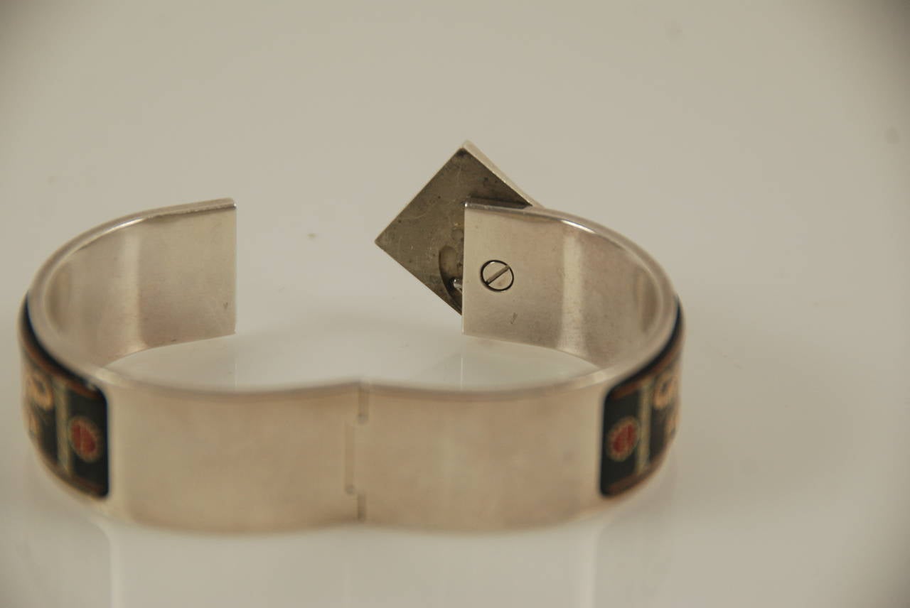 Hermes Enamel Bracelet 3