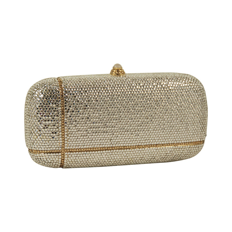 1980s Judith Leiber Full Bead Minaudiere