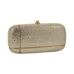 Vintage 1980s Judith Leiber Full Bead Minaudiere
