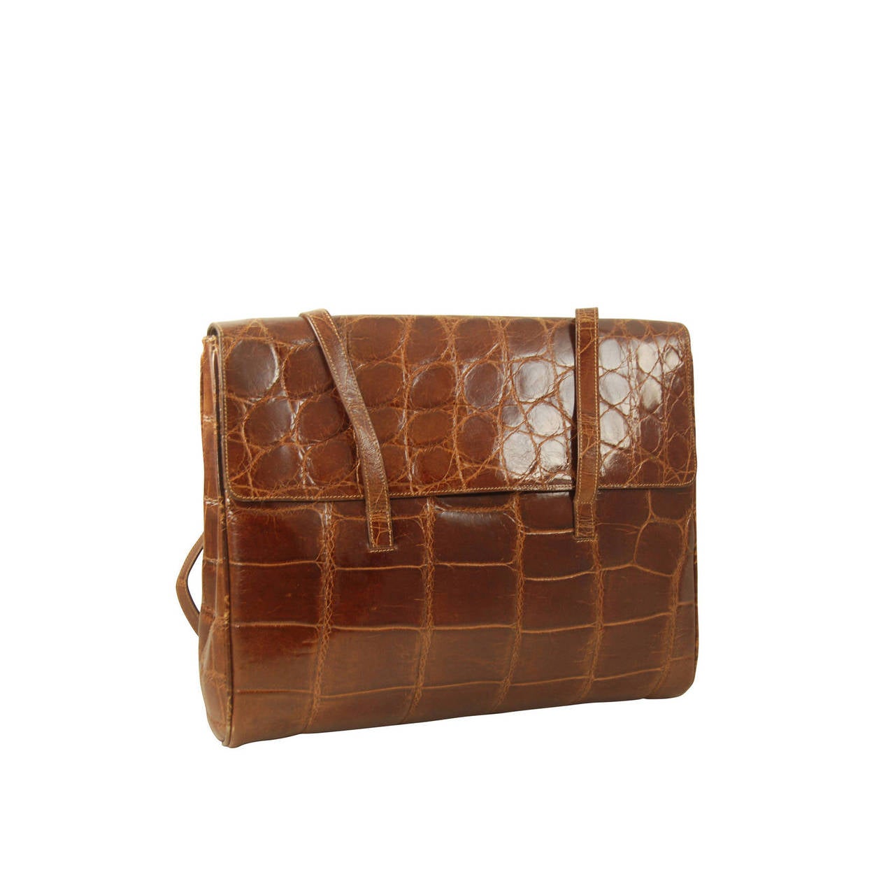 prada brown leather wallet - 1990s Very Large Prada Alligator Shoulder Bag For Sale at 1stdibs prada brown leather wallet - 1990s Very Large Prada Alligator Shoulder Bag For Sale at 1stdibs