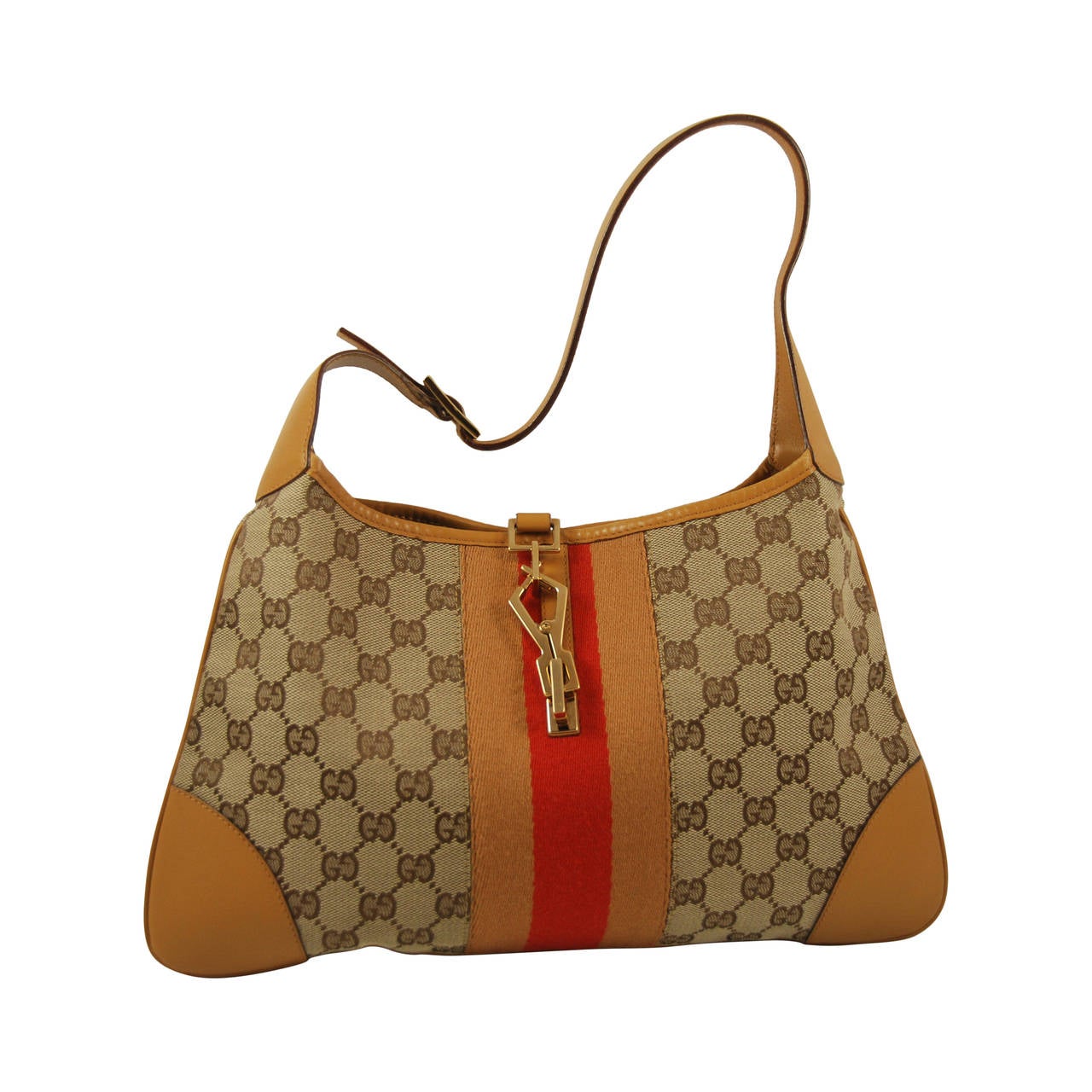 Gucci Golden Mustard Yellow TrimJackie Bag For Sale