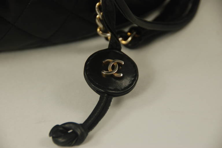 Vintage Chanel Lambskin Bucket Bag 1