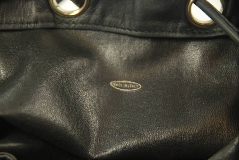 Vintage Chanel Lambskin Bucket Bag 3