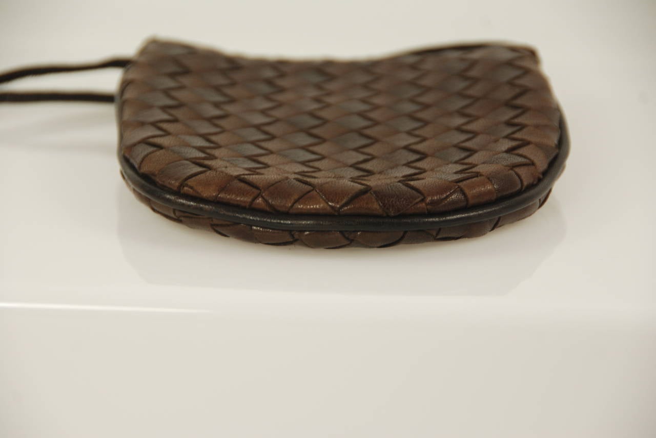 Women's or Men's Bottega Veneta Intrecciato Brown Mini Shoulder Bag