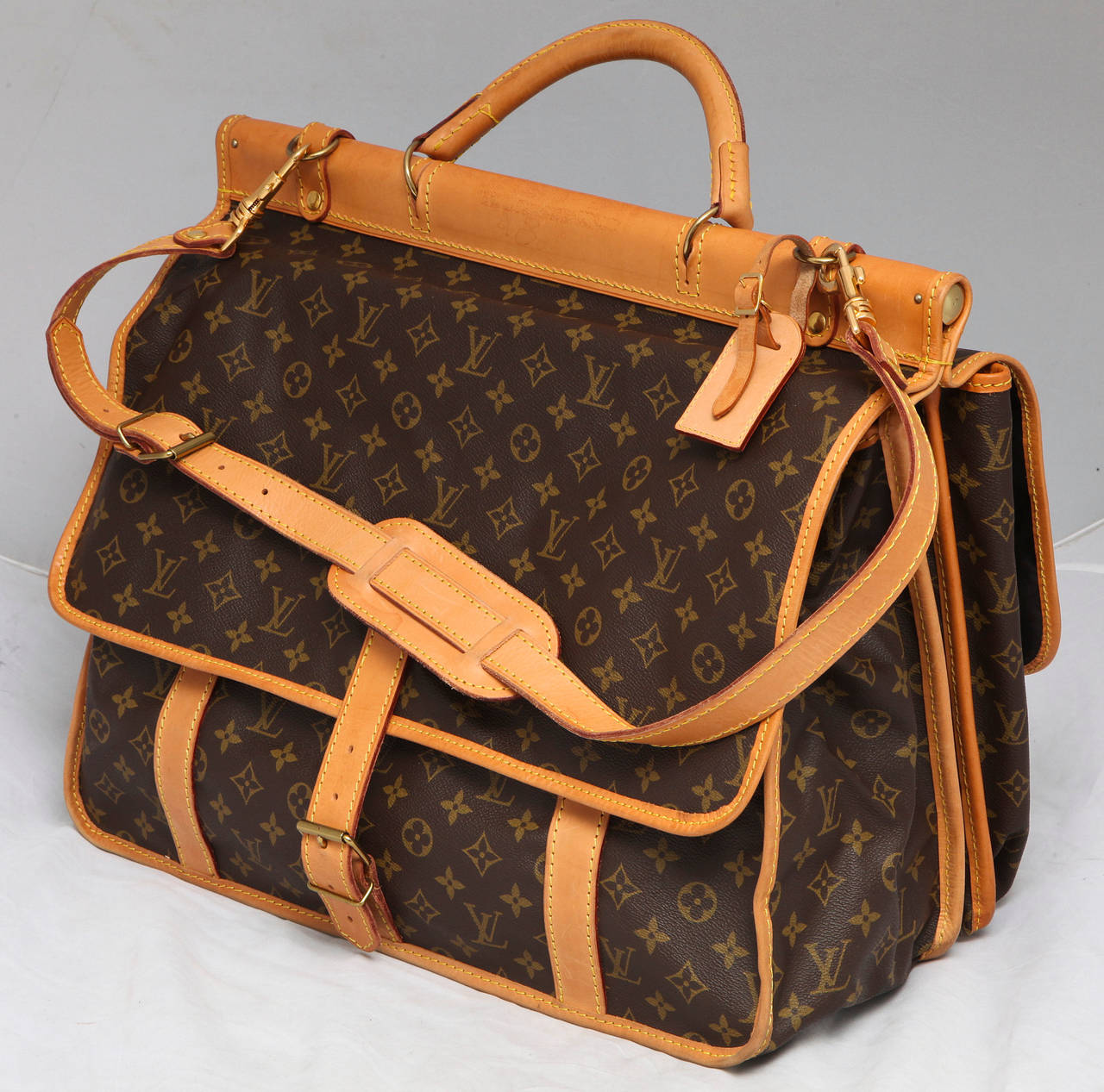 1980s Louis Vuitton Hunting Bag Carry On at 1stDibs