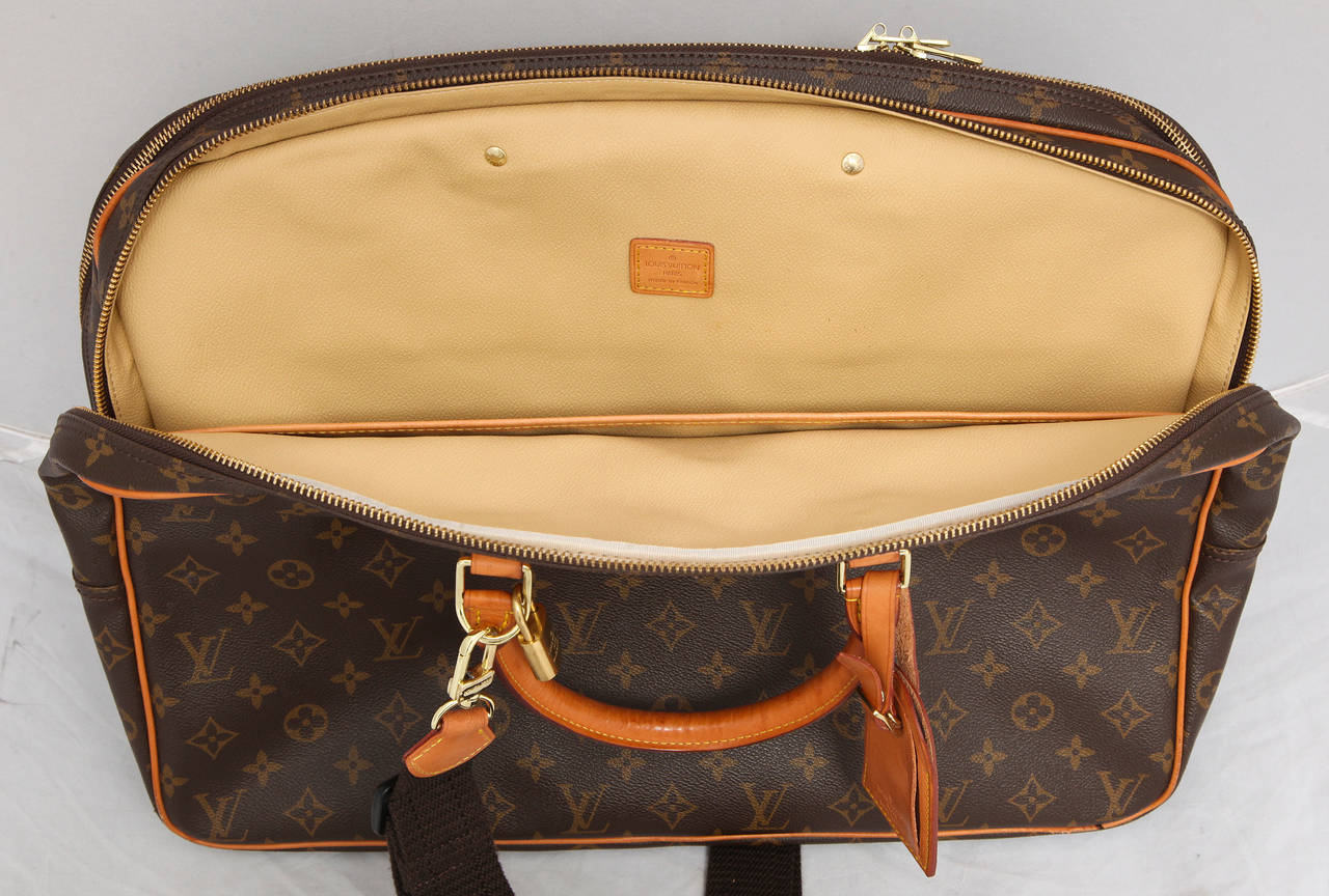 1980s Louis Vuitton Soft Sided Luggage Carry On Bag 5