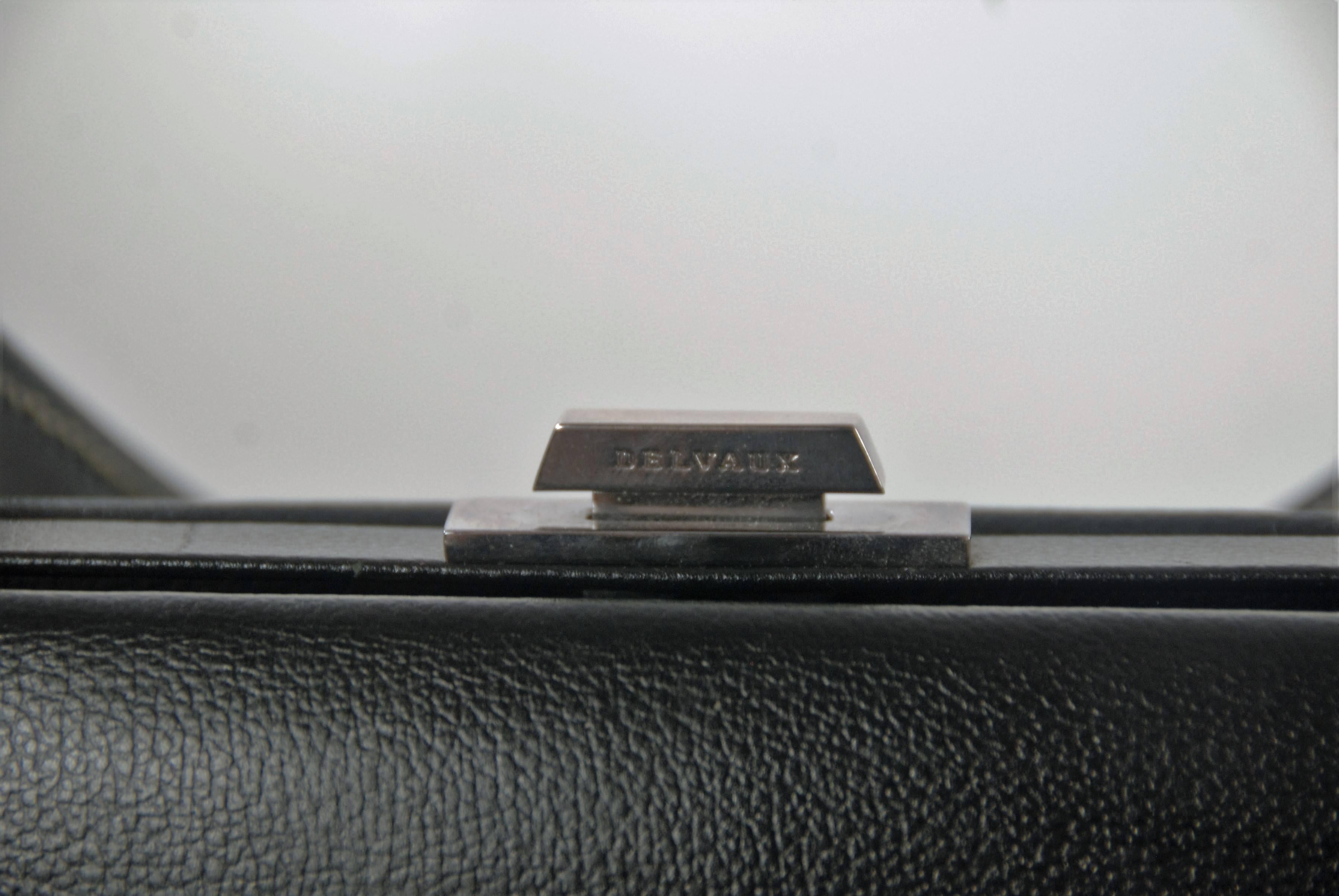 Delvaux Black Leather Illusion Bag with Optional Broadtail Cover 4