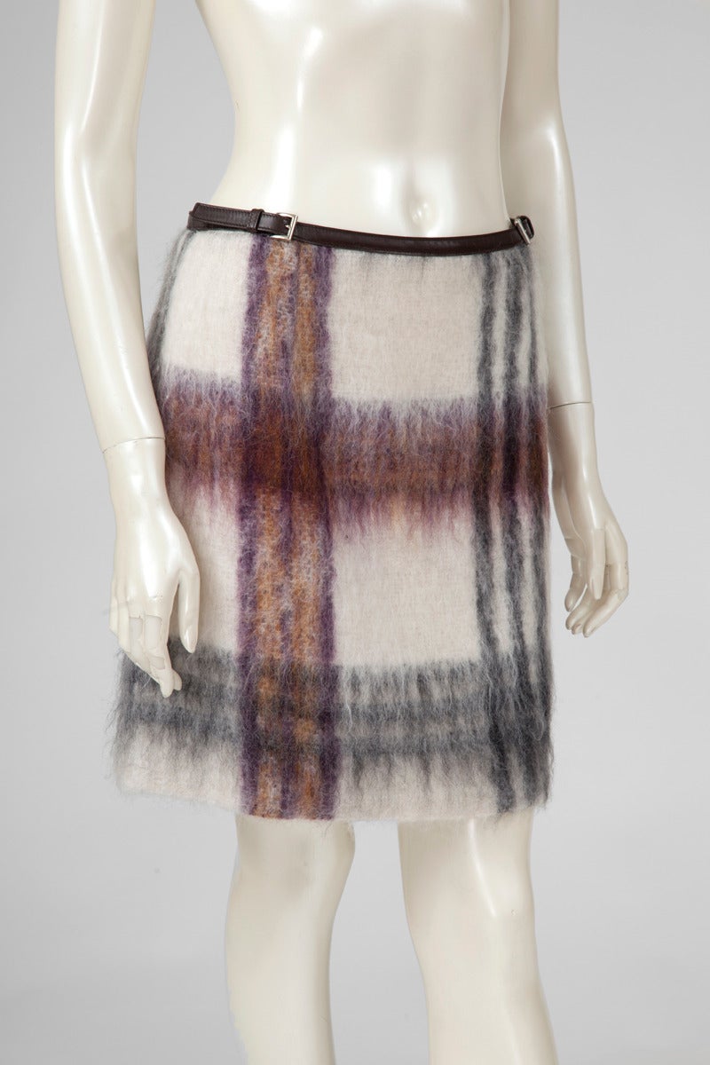 Prada Mohair Wool Skirt Suit 2