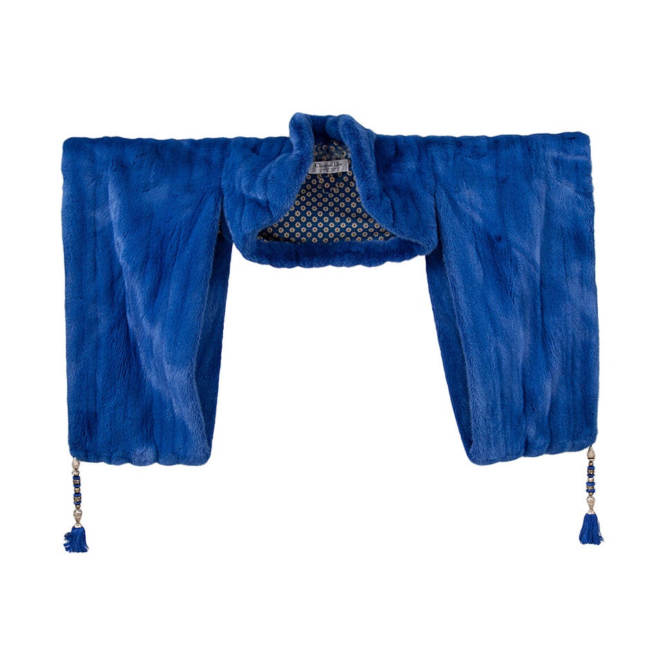 1997 - 1998 Christian Dior Runway Mink Bolero Coat