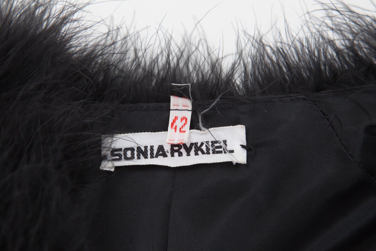 sonia rykiel fur coat